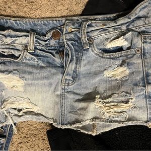 American Eagle denim skirt 00